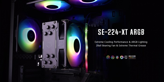 Tản nhiệt khí ID-Cooling CPU SE-224-XT ARGB