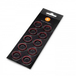 EK-Torque HTC-14 Color Rings Pack - Red (10pcs)