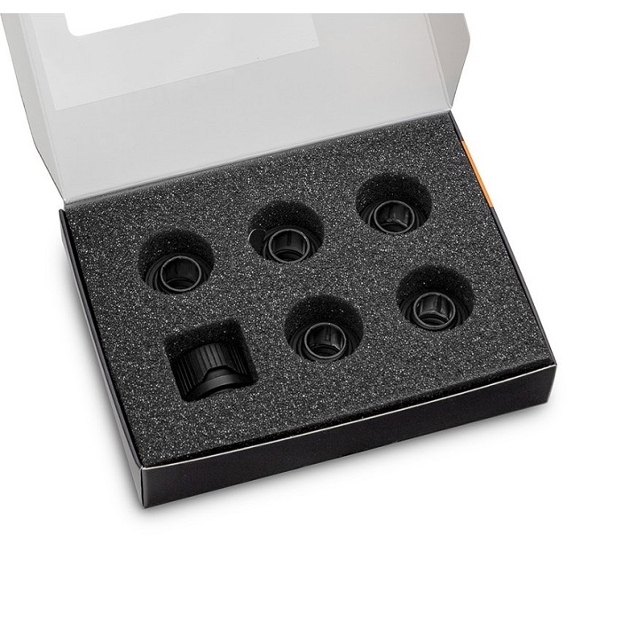 EK-Quantum Torque 6-Pack HTC 12 - Black
