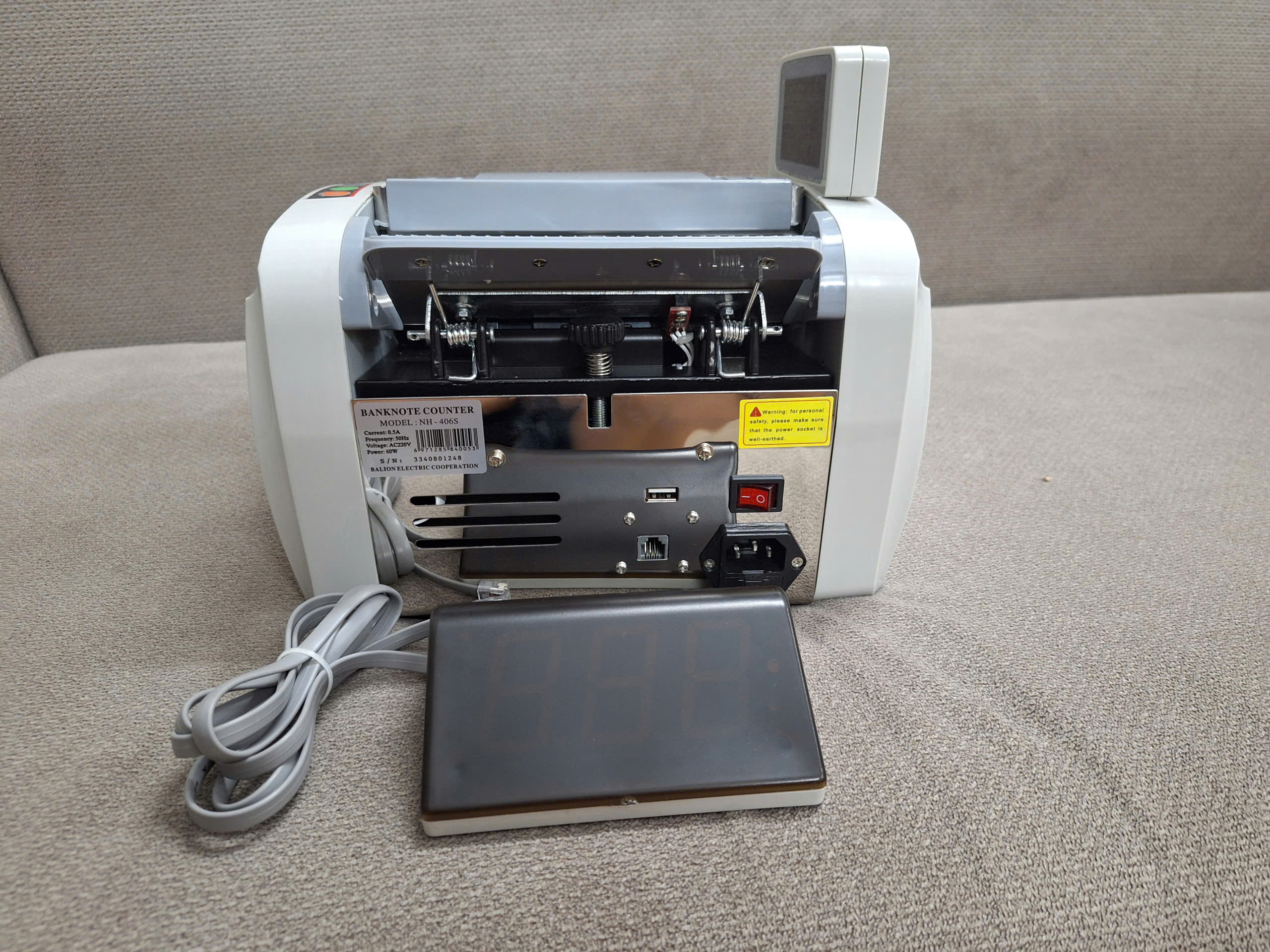 Máy đếm tiền Balion NH 406S
