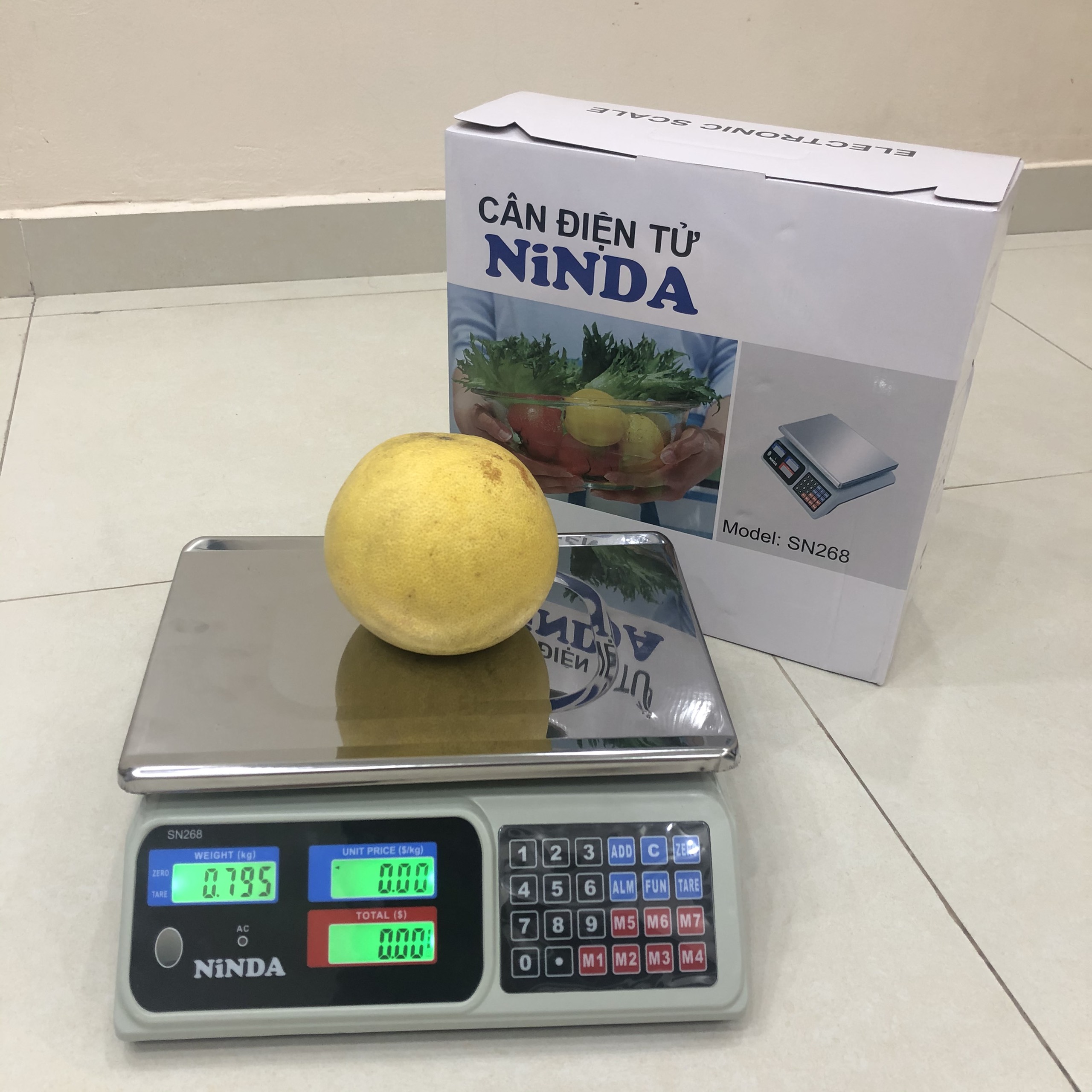 Cân điện tử Ninda SN268 30kg/10g