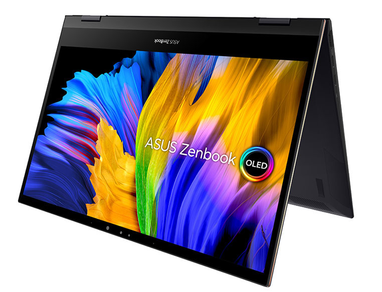 Laptop Asus ZenBook Flip S UX371EA-HL494TS (i7-1165G7 | 16GB | 1TB SSD | Intel Iris Xe | 13.3 inch UHD | Win 10 | Office | Đen)