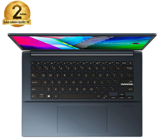 Laptop Asus Vivobook Pro 14 OLED M3401QA-KM040W (Ryzen™ 7-5800H | 8GB | 512GB | AMD Radeon | 14.0-inch WQXGA+ | Win 10 | Xanh)