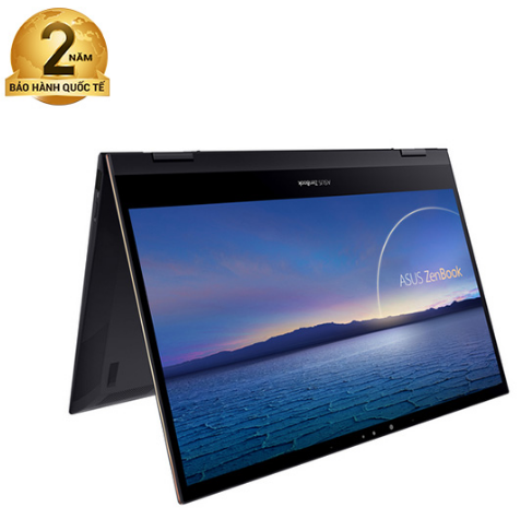 Laptop Asus ZenBook Flip S UX371EA-HL725WS (Core i7-1165G7 | 16GB | 1TB SSD | Intel Iris Xe | 13.3 inch OLED 4K | Cảm ứng | Win 11 | Office | Đen)