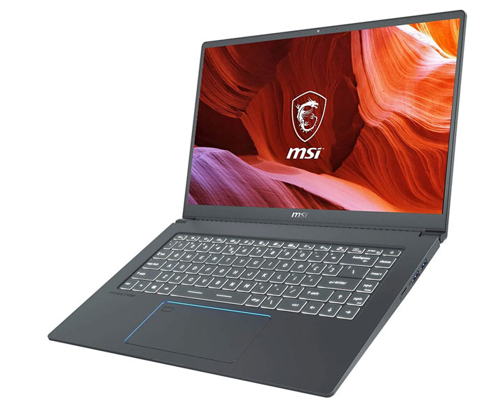Laptop MSI Prestige 15 A11SC 037VN (Core ™ i7-1185G7 | 16GB | 512GB | GTX1650 Max-Q 4GB | 15.6 inch FHD | Win 10 | Xám)
