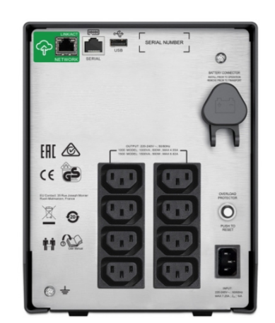 Bộ lưu điện APC Smart SMC1500IC (1500VA/ 900W)