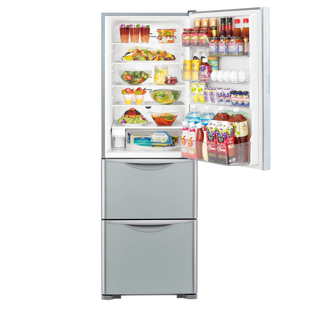 Tủ Lạnh Hitachi R-SG38PGV9X GBK Inverter 3 cửa 375 lít 