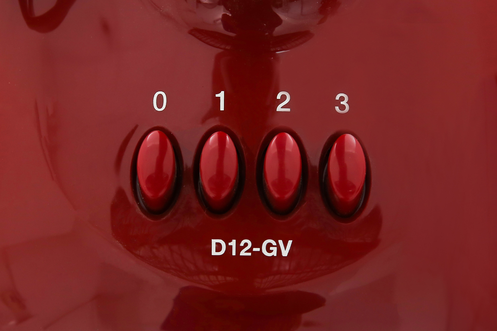Quạt bàn Mitsubishi D12-GV CY-RD đỏ đậm