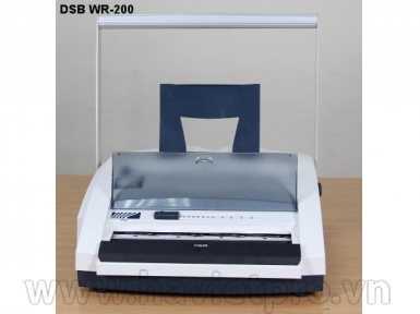 Máy đóng sách gáy xoắn kẽm DSB WR-200