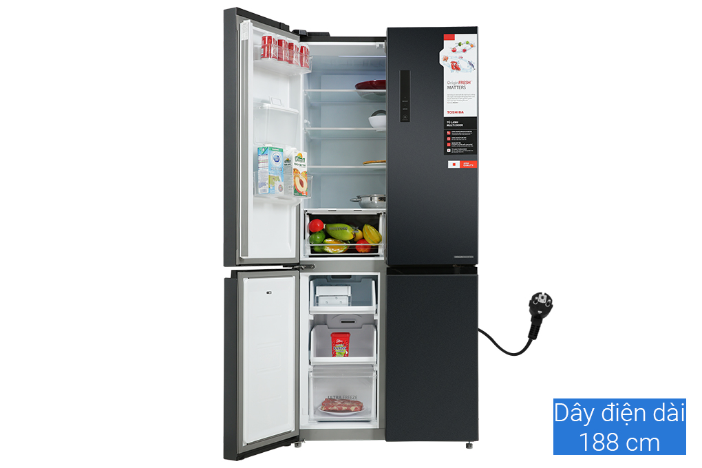 Tủ lạnh Toshiba Inverter 509 lít GR-RF605WI-PMV(06)-MG (2022)