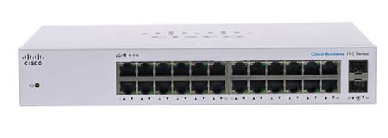 Switch Cisco CBS110-24T-EU Unmanaged 24-port GE, 2x1G SFP Shared