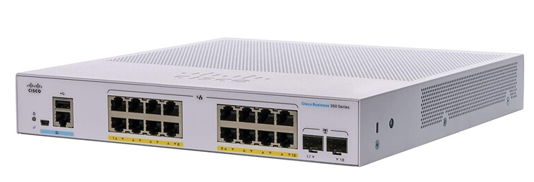 Switch Cisco CBS350-16P-E-2G-EU