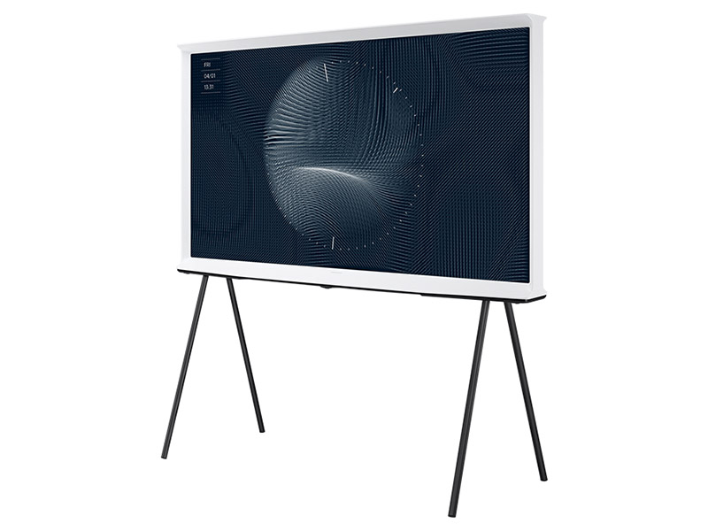 Smart Tivi kiểu chữ có chân The Serif QLED Samsung 4K 55 inch QA55LS01BAKXXV (2022)