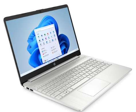 Laptop HP 15s-fq5159TU 7C0S0PA (Core™ i7-1255U | 8GB | 256GB | Iris® Xᵉ Graphics | 15.6inch FHD | Windows 11 | Natural silver)