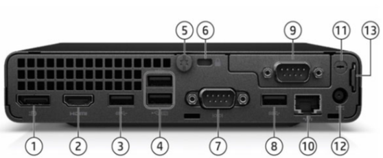Máy tính để bàn HP Pro Mini 260 G9 - 73D10PA (Core i5 1235U | 8GB DDR4 | SSD 256GB | USB M & KB/ Win11Home | 1Y Onsite)