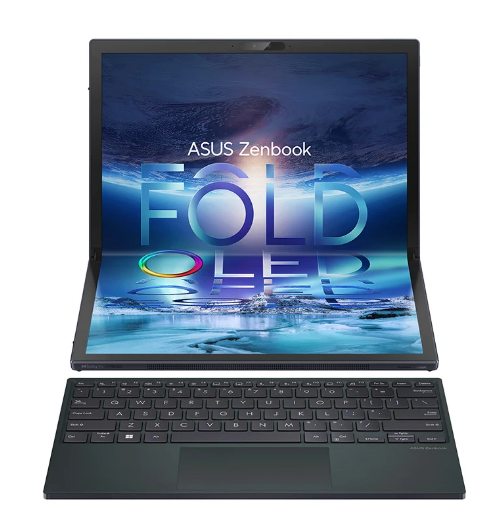 Laptop Asus Zenbook 17 Fold OLED UX9702AA-MD014W (Core i7-1250U | 16GB | 1TB | Intel Iris Xe | 17.3 inch FOLED | Win 11 | Đen)
