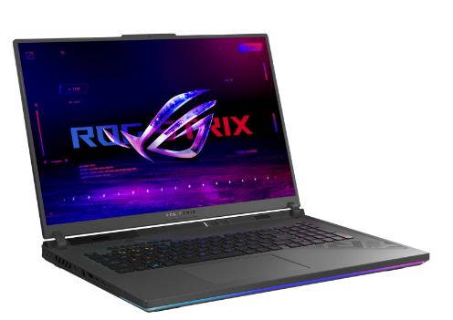 Laptop Asus ROG Strix G18 G814JI-N6063W (Intel® Core™ i9-13980HX | 32GB | 1TB | RTX 4070 8GB | 18 inch QHD+ | Win 11 | Xám)