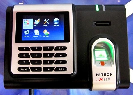 Máy chấm công vân tay thẻ cảm ứng HITECH X999 