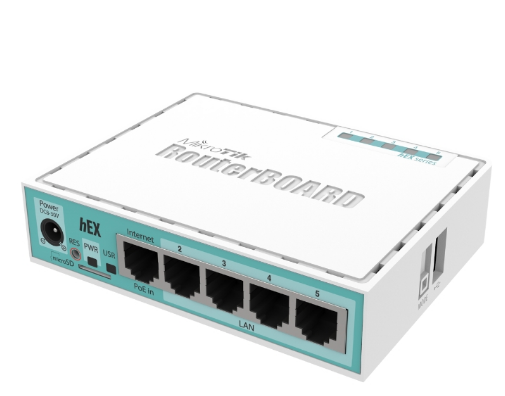 Thiết bị cân bằng tải router MikroTik RB750Gr3 (hEX) chịu tải 80 - 100 user