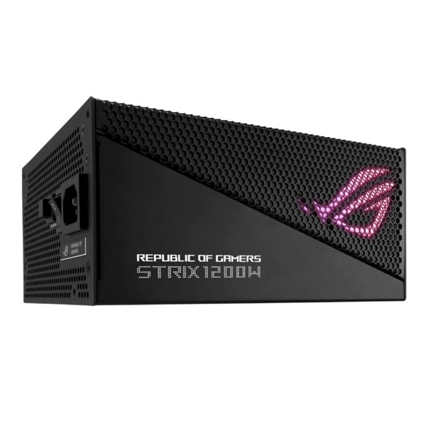 Nguồn máy tính Asus ROG Strix 1200W Gold Aura Edition (80 Plus Gold/ Full-Modular/ ATX/ LED ARGB/ Đen)