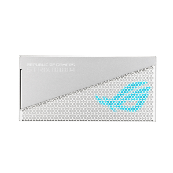 Nguồn máy tính Asus ROG Strix 1000W Gold Aura White Edition (80 Plus Gold/ Full-Modular/ ATX/ LED ARGB/ Trắng)
