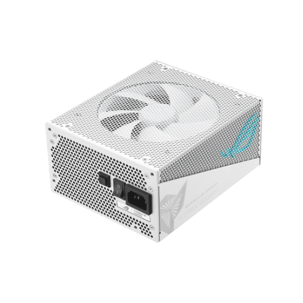 Nguồn máy tính Asus ROG Strix 1000W Gold Aura White Edition (80 Plus Gold/ Full-Modular/ ATX/ LED ARGB/ Trắng)