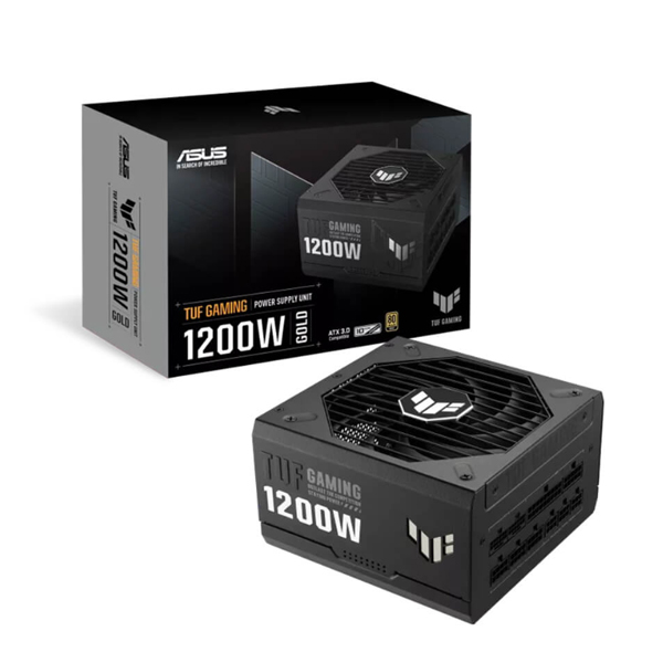 Nguồn máy tính Asus TUF Gaming PCIE5.0 1200W (80 Plus Gold/ Full-Modular/ ATX/ Đen)