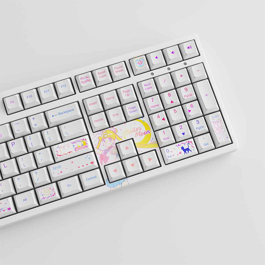 Bàn phím cơ AKKO 3108 RF Sailor Moon (AKKO CS switch - Sakura) Mã SP: KBAK303 