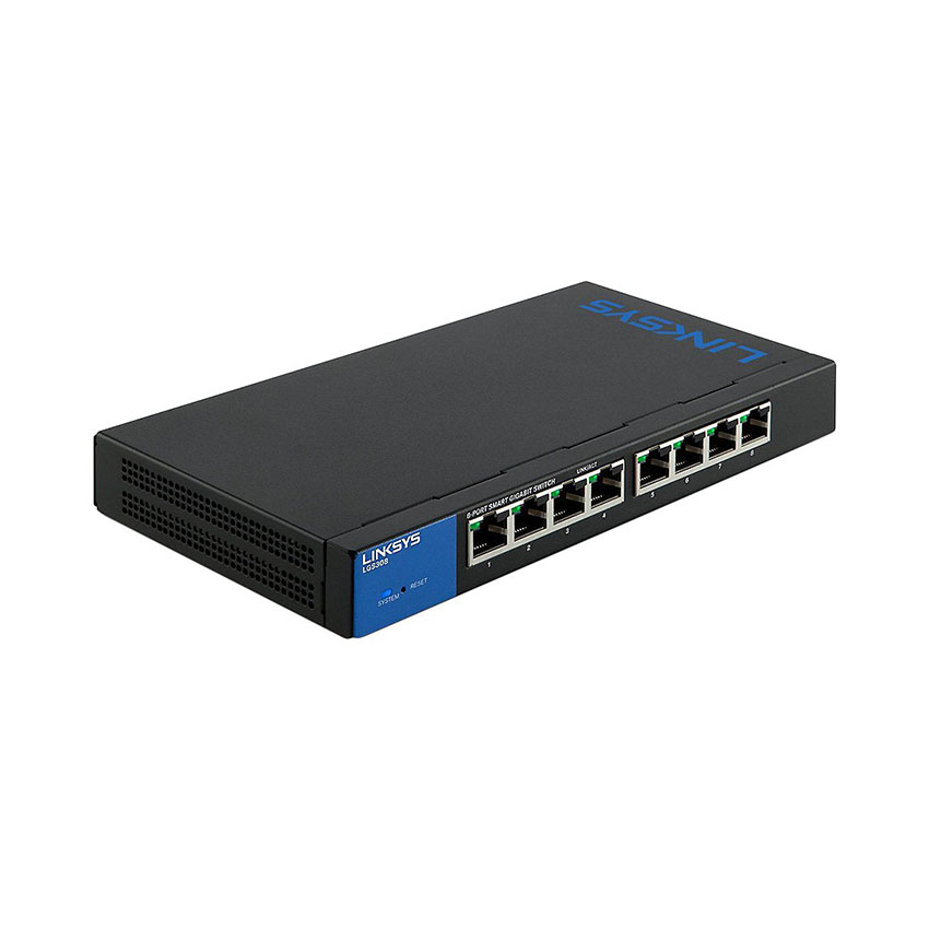 Switch Linksys LGS308 -Smart Gigabit (8 Port 10/100/1000)