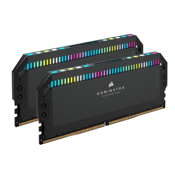 RAM Corsair DOMINATOR PLATINUM RGB 32GB (2x16GB) DDR5 6000MHz Black C36 (CMT32GX5M2X6000C36)