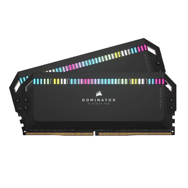 RAM Corsair DOMINATOR PLATINUM RGB 32GB (2x16GB) DDR5 6000MHz Black C36 (CMT32GX5M2X6000C36)