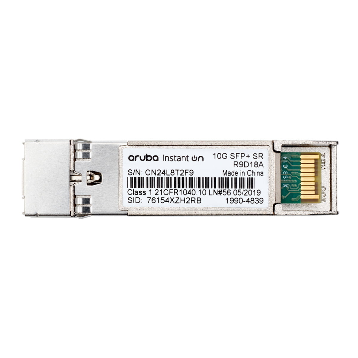 Module quang Aruba Instant On 10G SFP+ LC SR 300m OM3 MMF (R9D18A)