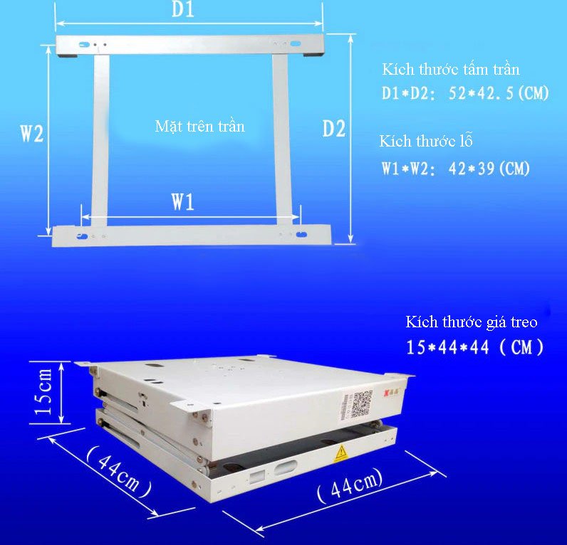 Giá treo máy chiếu điện tử Dalite ECM110-A