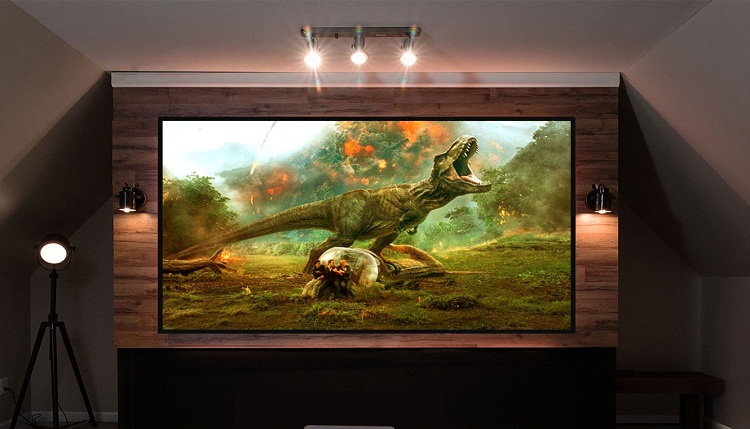 Màn chiếu khung cố định tương phản 4K 106 inch Dalite Fix106T
