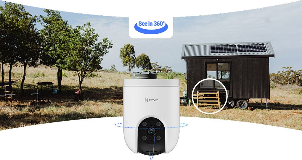 Camera Quay Quét 360 độ EZVIZ H8C 2K 4G