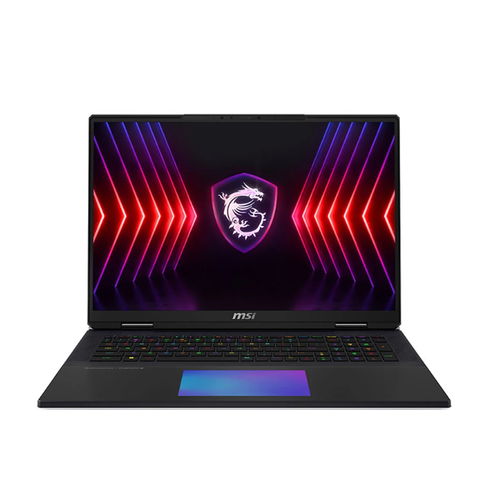 Laptop MSI Gaming Titan 18 HX AI A2XWIG-090VN (Ultra 9 275HX/ 64GB/ 6TB SSD/ RTX 5080 16GB/ 18.0inch UHD+/ 120Hz/ Win11/ Đen/ Balo)