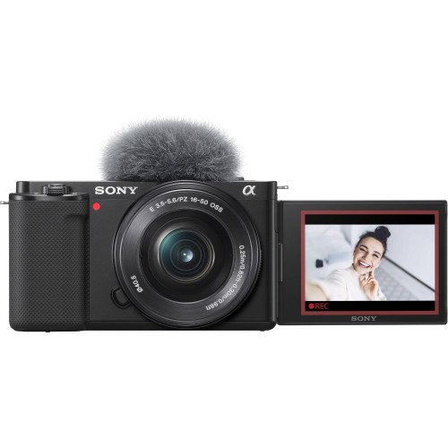Máy ảnh Sony ZV-E10 + Lens 16-50mm F3.5-5.6 (Black) | Chính hãng