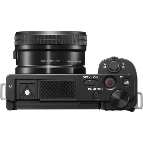 Máy ảnh Sony ZV-E10 + Lens 16-50mm F3.5-5.6 (Black) | Chính hãng
