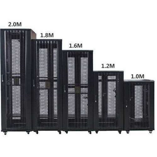 Tủ mạng NSRACK 19 Inch System 04U with 550mm Wide x 400mm Deep- DS Series (Black)