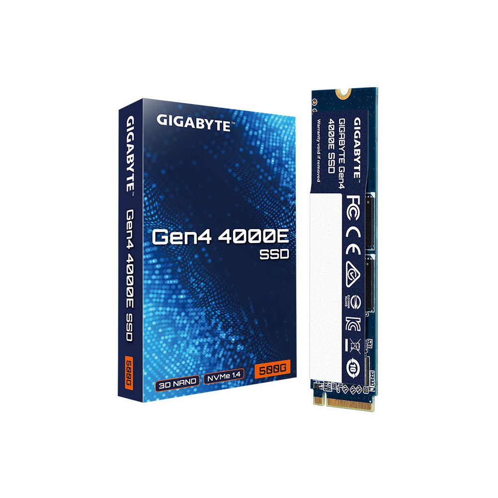 Ổ SSD Gigabyte G440E500G (NVMe PCIe/ Gen4x4 M2.2280/ 3600MBps/ 3000MB/s)