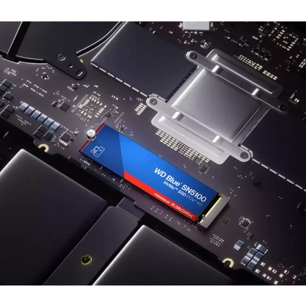 Ổ SSD Sandisk Blue SN5100 WDS100T5B0E 1TB (NVMe PCIe/ Gen4x4 M2.2280/ 7100MB/s/ 6700MB/s)