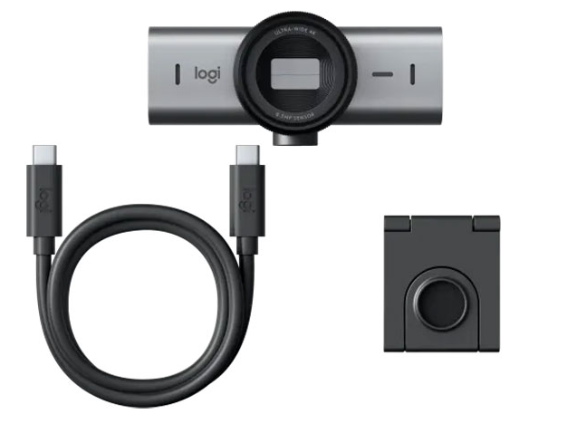 Webcam Logitech MX Brio 4K Ultra HD - Màu đen 960-001548