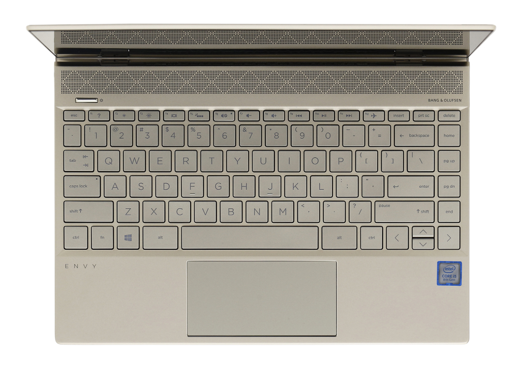 Laptop Hp ENVY 13-aq0026TU/ i5-8265U-1.6G/ 8G/ 256G SSD/ 13.3"FHD/ Gold/ W10 (6ZF38PA)