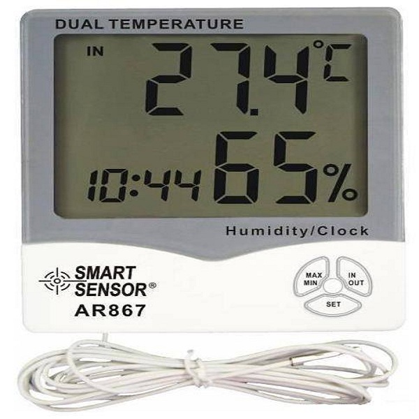 Đồng hồ đo nhiệt độ độ ẩm Smart Sensor AR 867