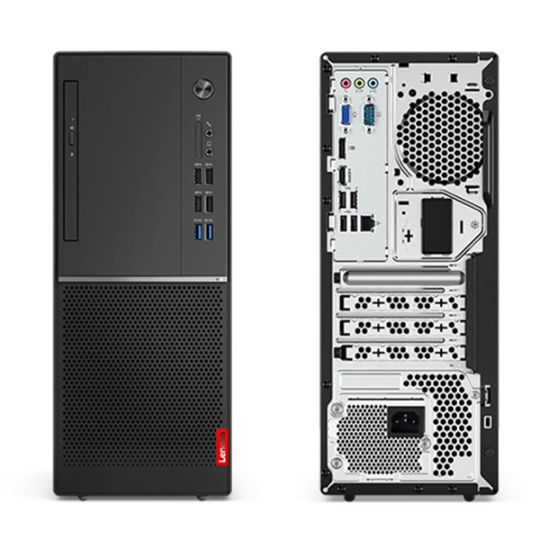 Máy tính đồng bộ Lenovo V530S-07ICB/ i3-9100-3.6G/ 4G/ 256G SSD/ DVDRW/ WL+BL/ Black/ W10 (10TXS0QH00)