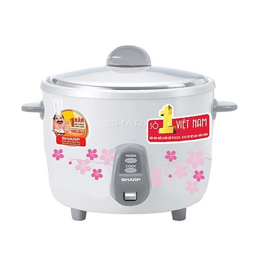 Nồi cơm điện nắp rời Sharp KSH-211V (D11V) - 1.1 lít