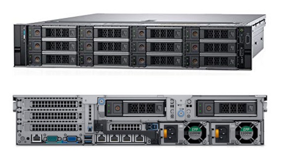 Máy chủ Dell PowerEdge R740XD/Intel Xeon Silver 4210 /2.2GHz/10-core/85W/16GB /12x3.5" (Hotplug) ()